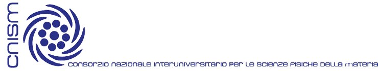 Logo Consorzio Nazionale Universitario per le Scienze Fisiche della Materia