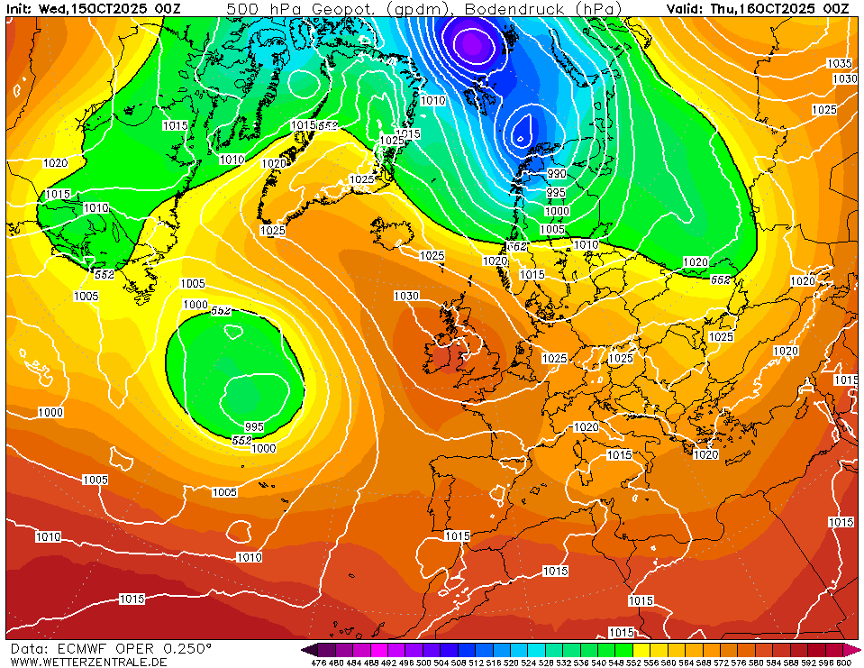 Situazione sinottica in Italia